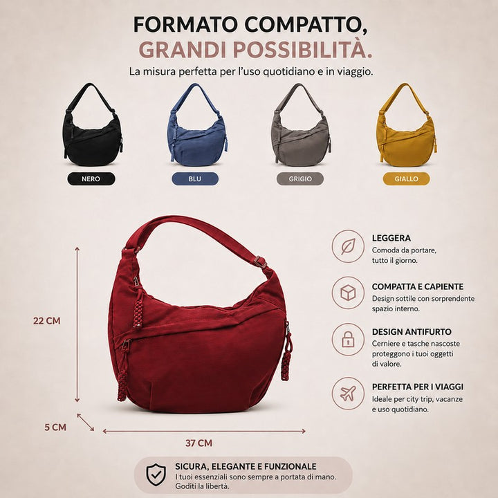 Gioia | Half-Moon Shoulder Bag