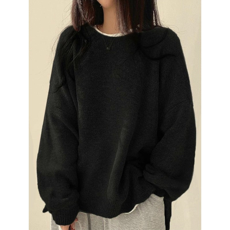 Vida | Oversized Ribbed-Knit Sweater