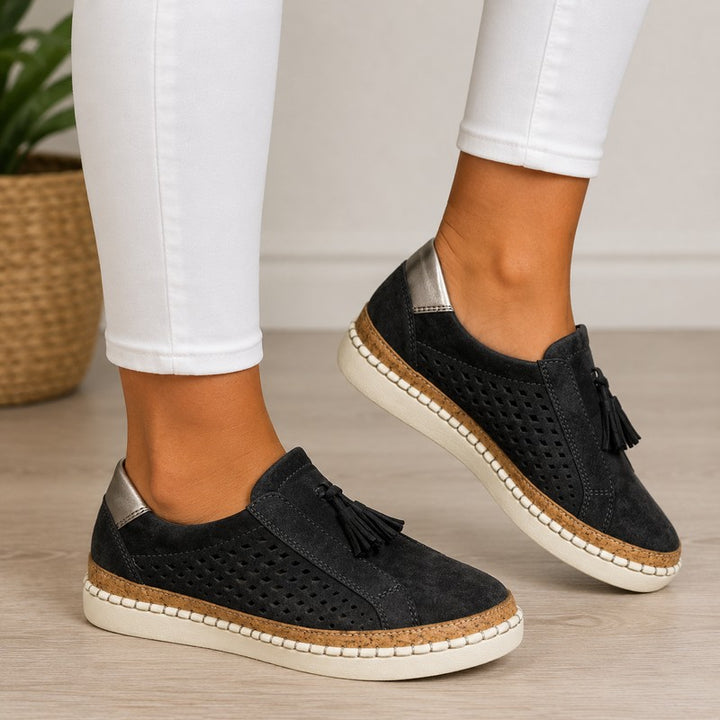 Christine | Slip-On Tassel Loafers
