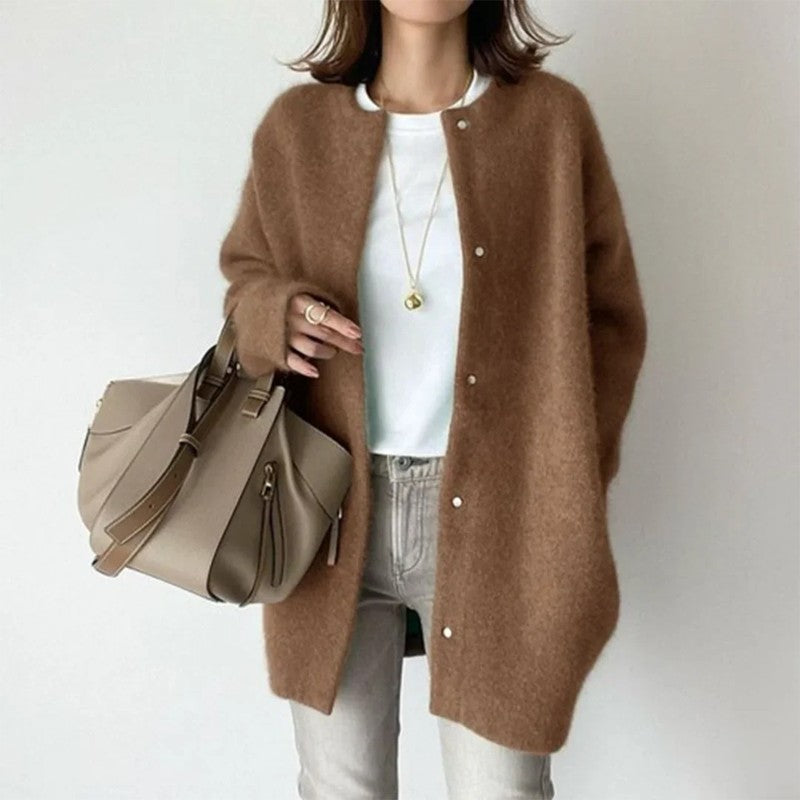 Lillian | Mid-Length Relaxed Cardigan