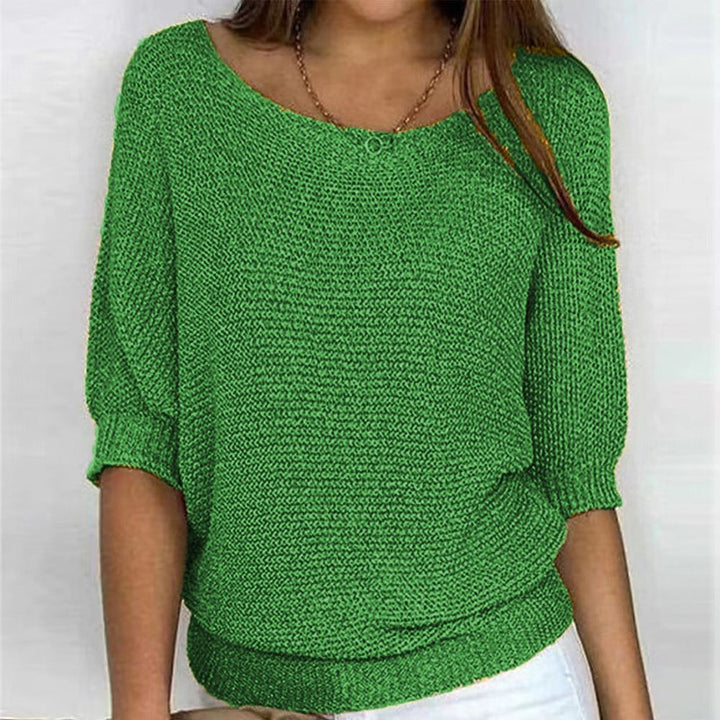 Brigitte | Relaxed Ribbed-Knit Sweater