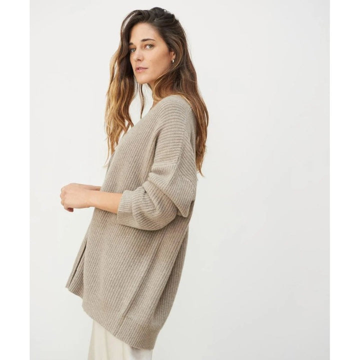 Carmina | V-Neck Button-Front Cardigan