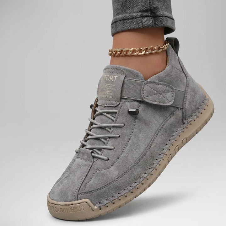 Jemima | Leather Slip-On Trainers
