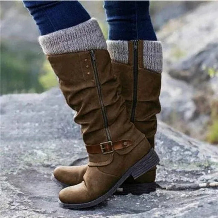 Livia | Women's Slouchy Knee-High Boots