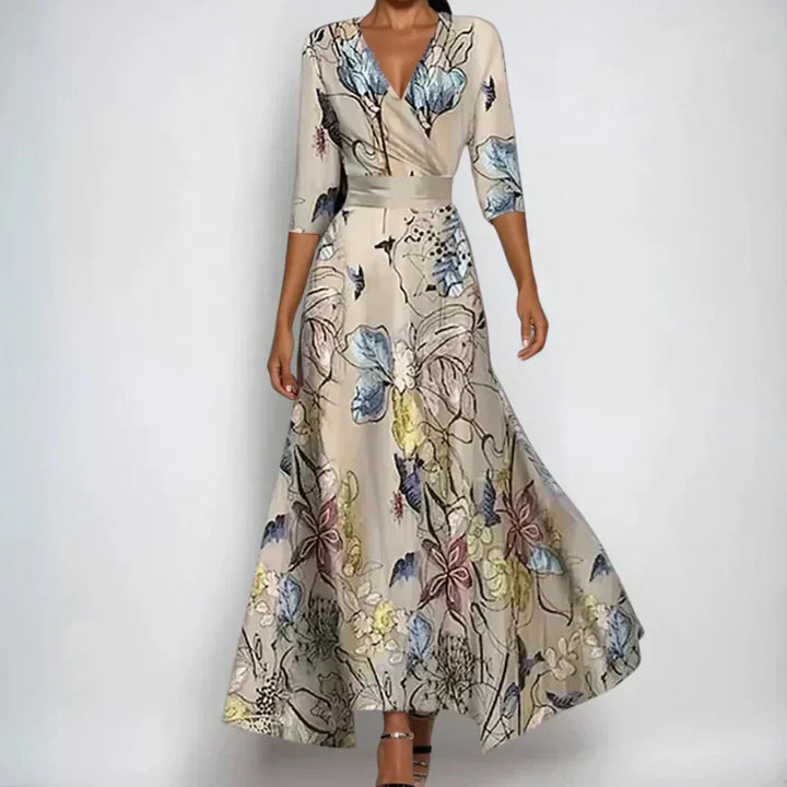 Rachel | Women's Elegant Dress with Flattering Wrap Design