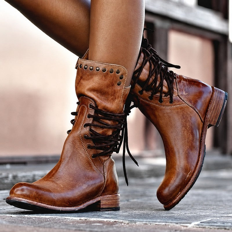 Josephine | -Up Biker Boots