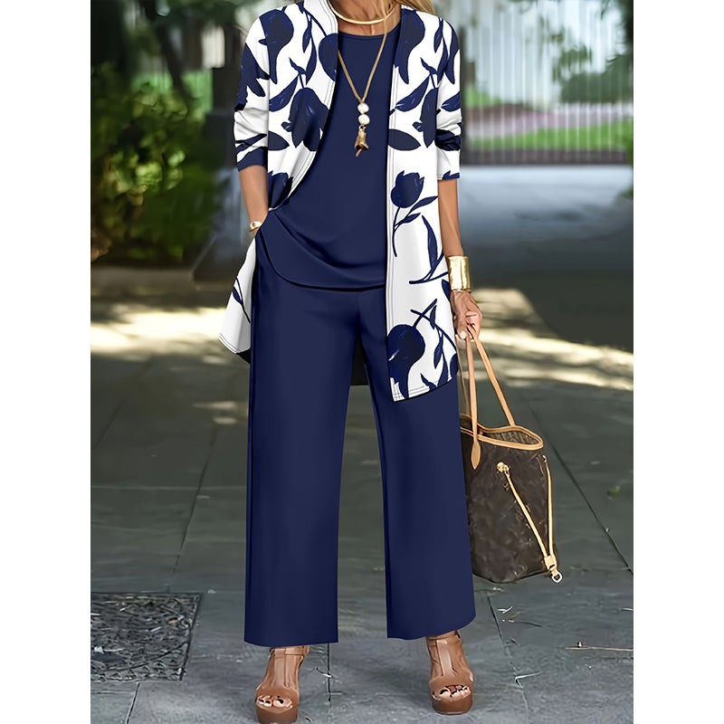 Clara | Floral Print 3-Piece Set