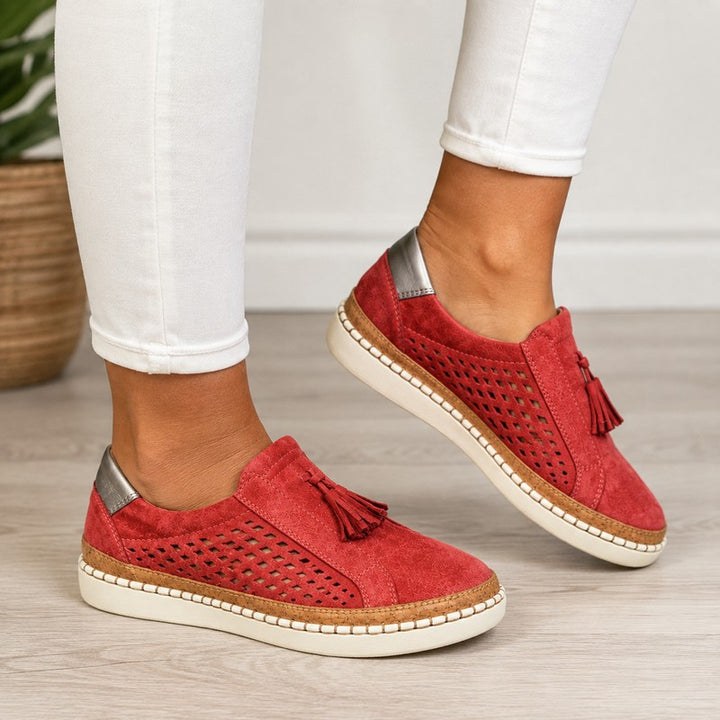 Christine | Slip-On Tassel Loafers