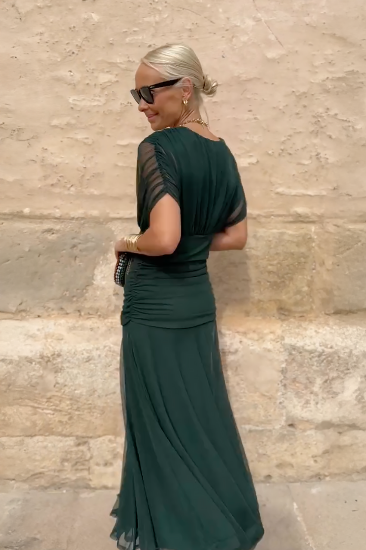 Lorenza | Elegant Maxi Wedding Guest Dress