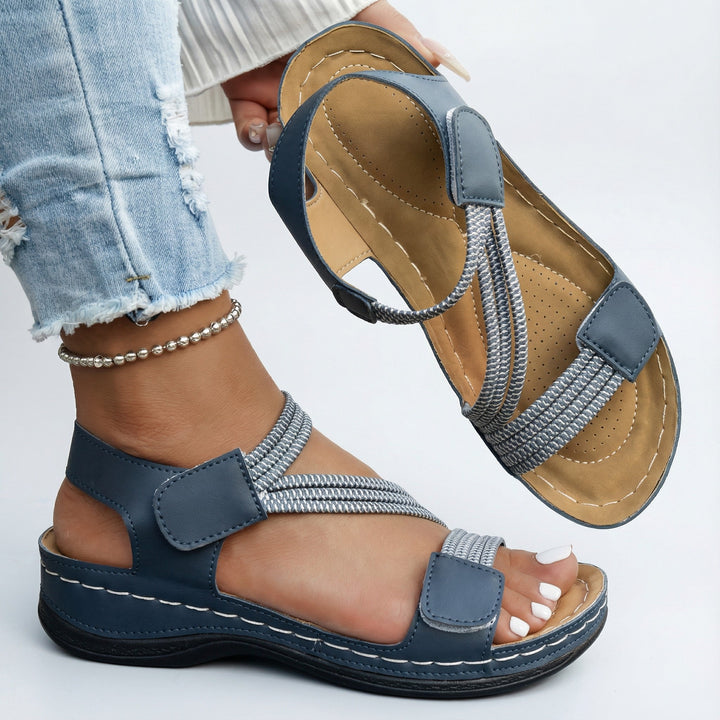 Tamsin | Cushioned Strappy Walking Sandals