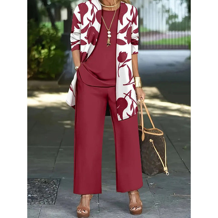 Clara | Floral Print 3-Piece Set
