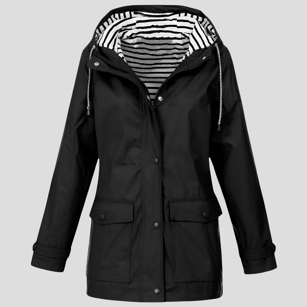 Olivia | Women’s Water and Wind Resistant Hooded Jacket