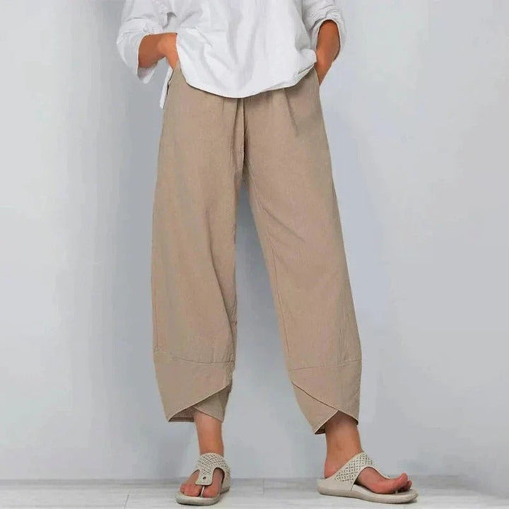 Priya | Cropped Wide-Leg Trousers