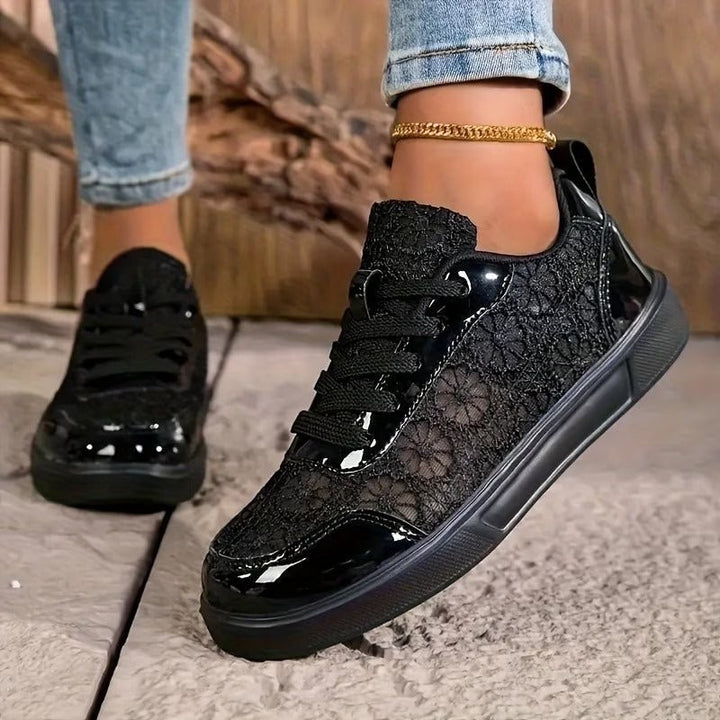 Women Sneakers | Panel Low-Top Trainers