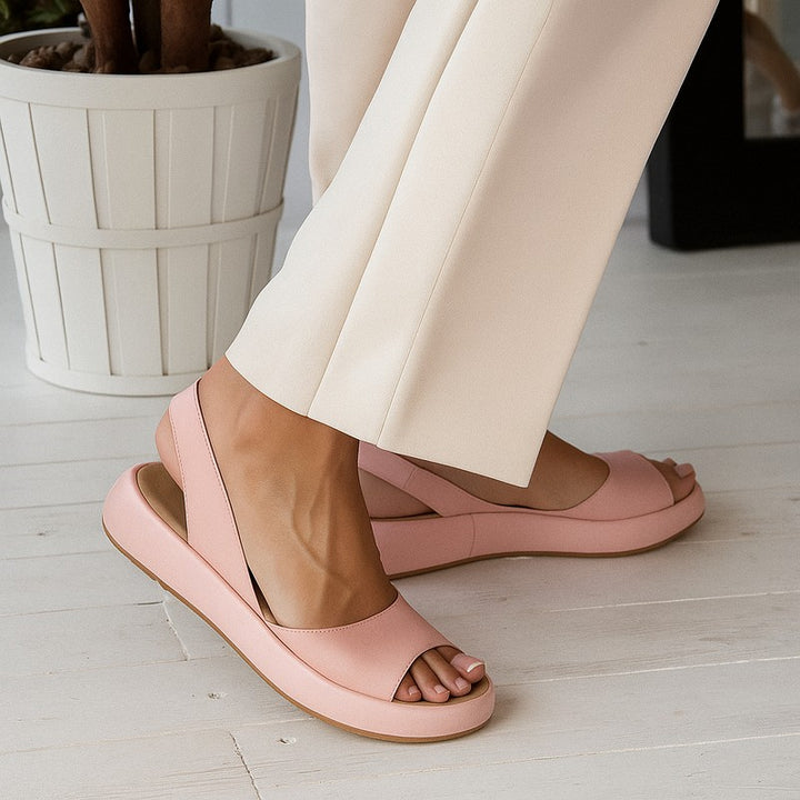 Audrey | Open-Toe Slingback Sandals