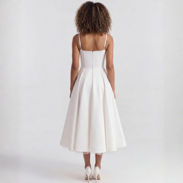 Dianne | Women’s Spaghetti Strap Midi Dress