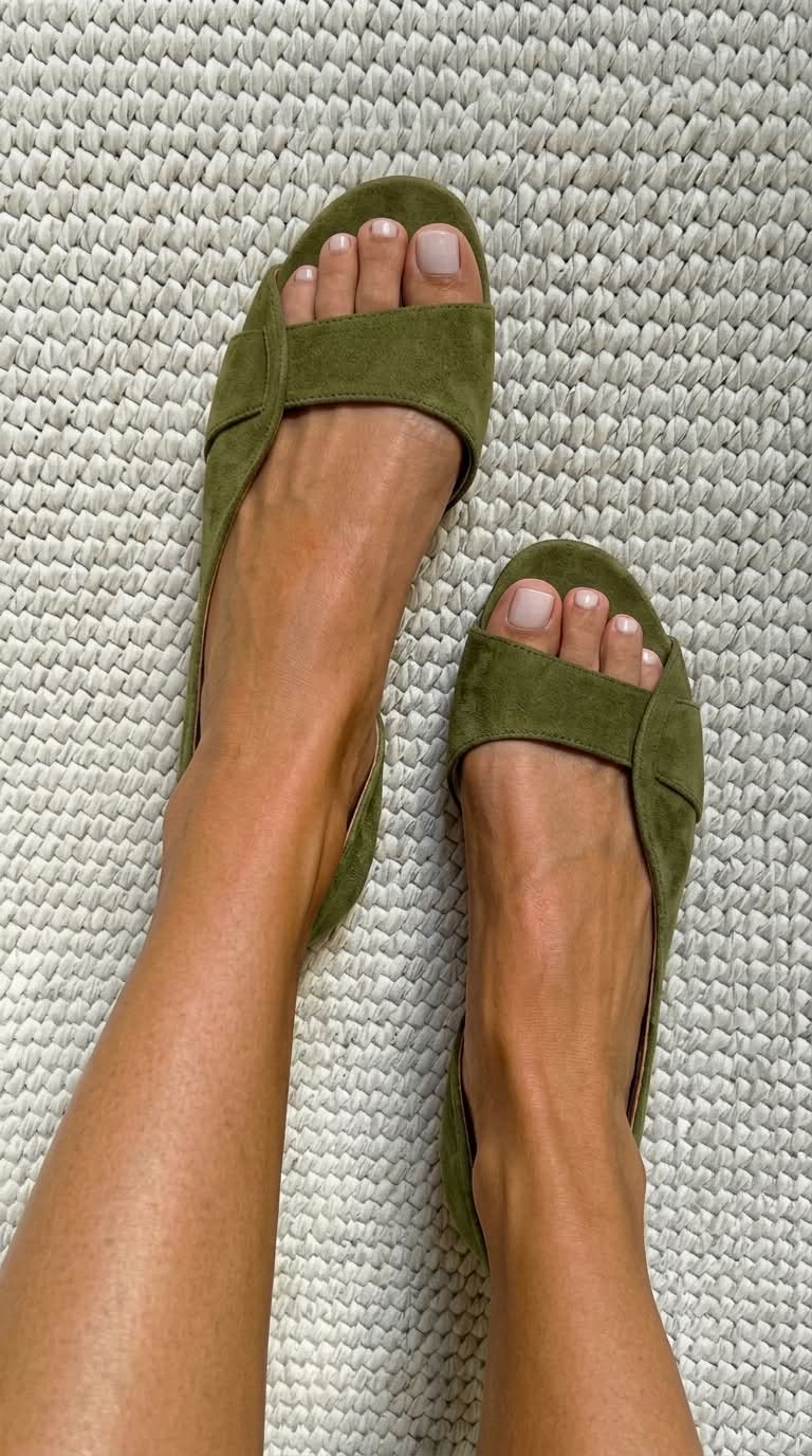 Kerensa | Suede Slingback Sandals