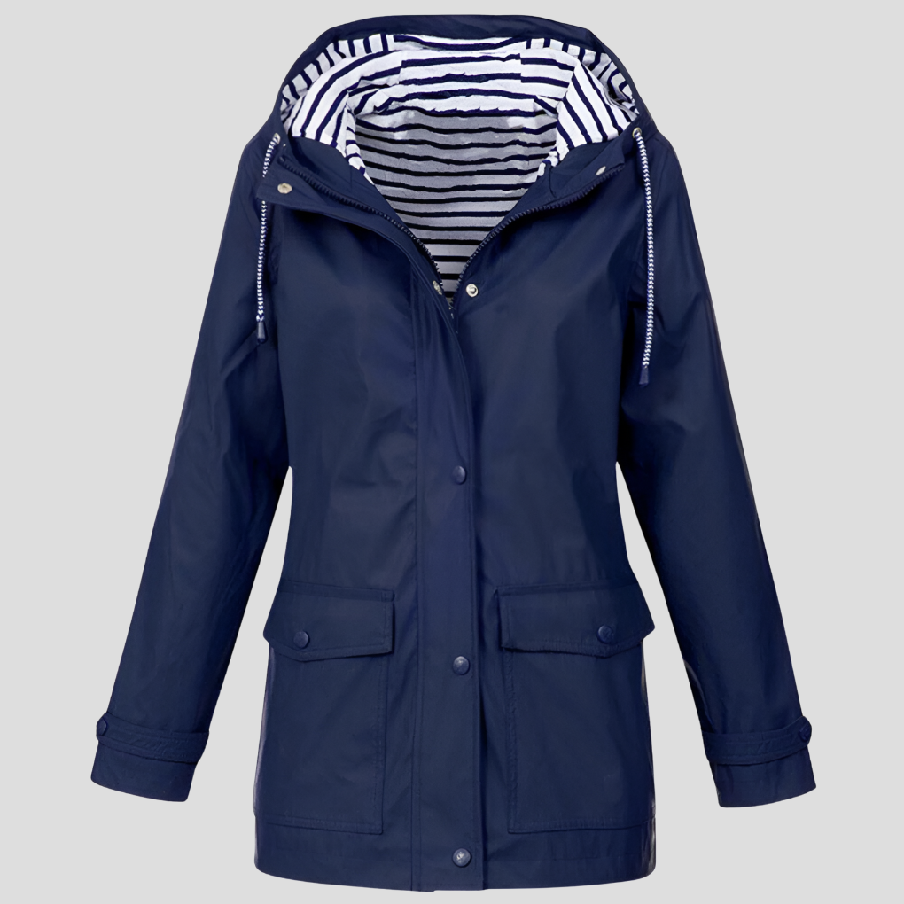 Olivia | Women’s Water and Wind Resistant Hooded Jacket