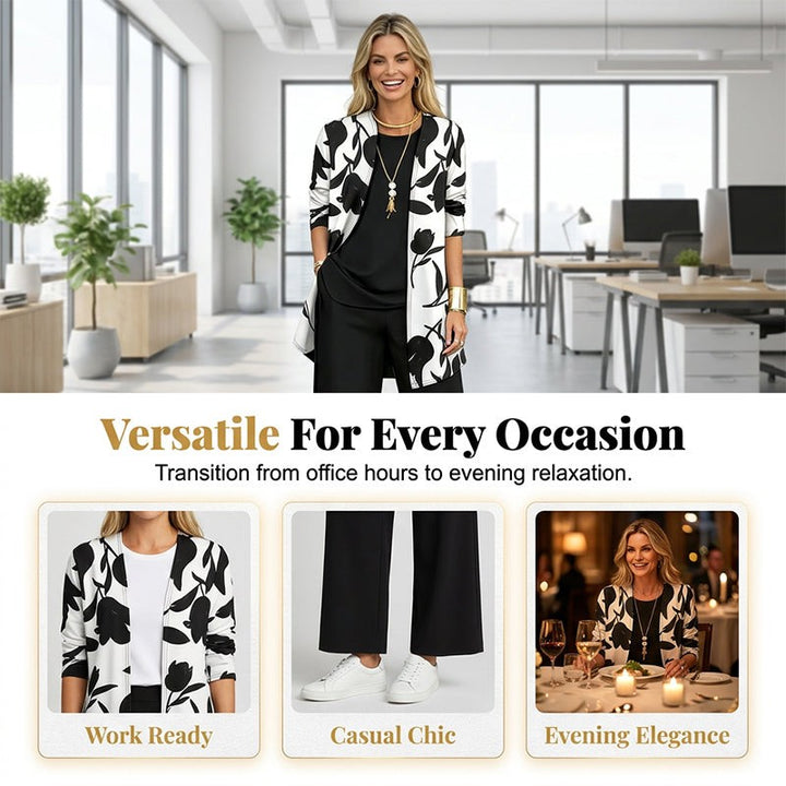 Clara | Floral Print 3-Piece Set
