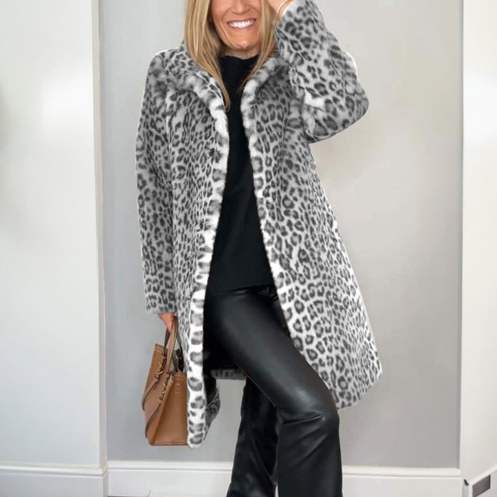 Dainna | Leopard Print Oversized Coat