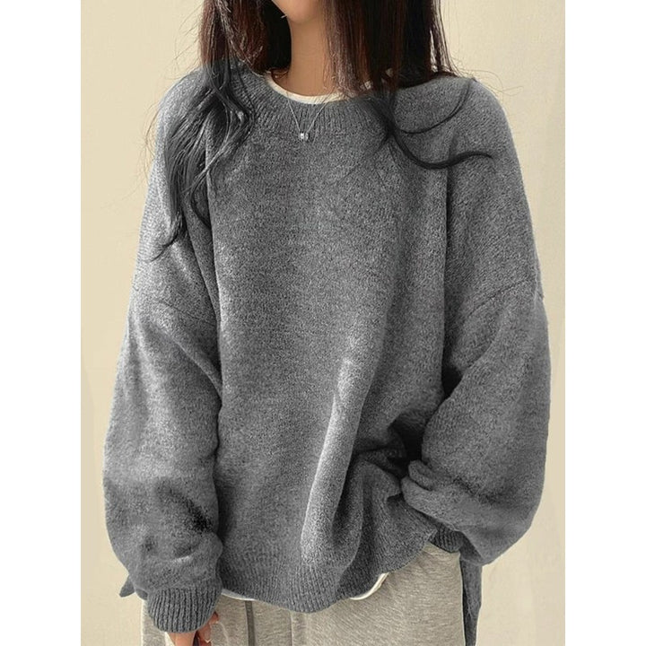 Vida | Oversized Ribbed-Knit Sweater