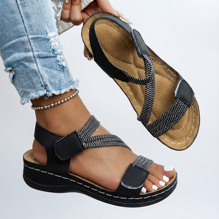 Tamsin | Cushioned Strappy Walking Sandals