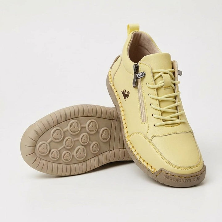 Women's Ankle-Height Sneaker with Side Zip