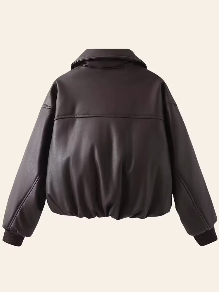 Hazel | Women's Vintage Bomber Jacket