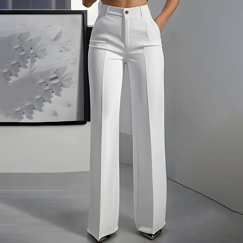 Women’s High-Waist Wide-Leg Dress Trousers