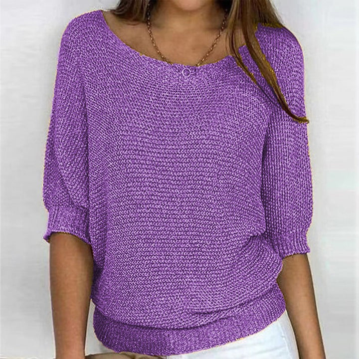 Brigitte | Relaxed Ribbed-Knit Sweater