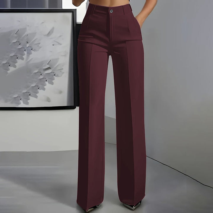 Women’s High-Waist Wide-Leg Dress Trousers