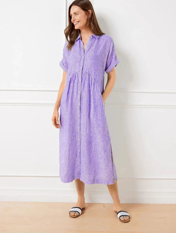 Brooklyn | Women’s Striped Shirt Dress