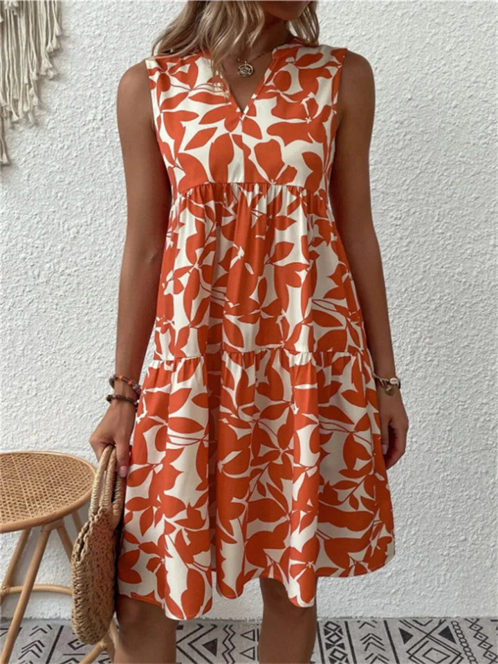 Sophia | Floral Summer A-Line Dress