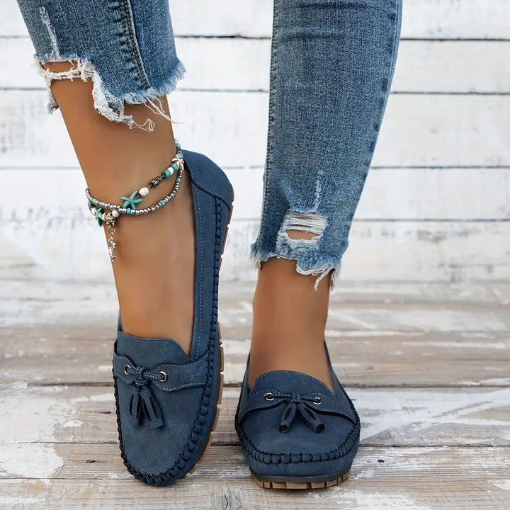 Reagan | Classic Bow Loafers