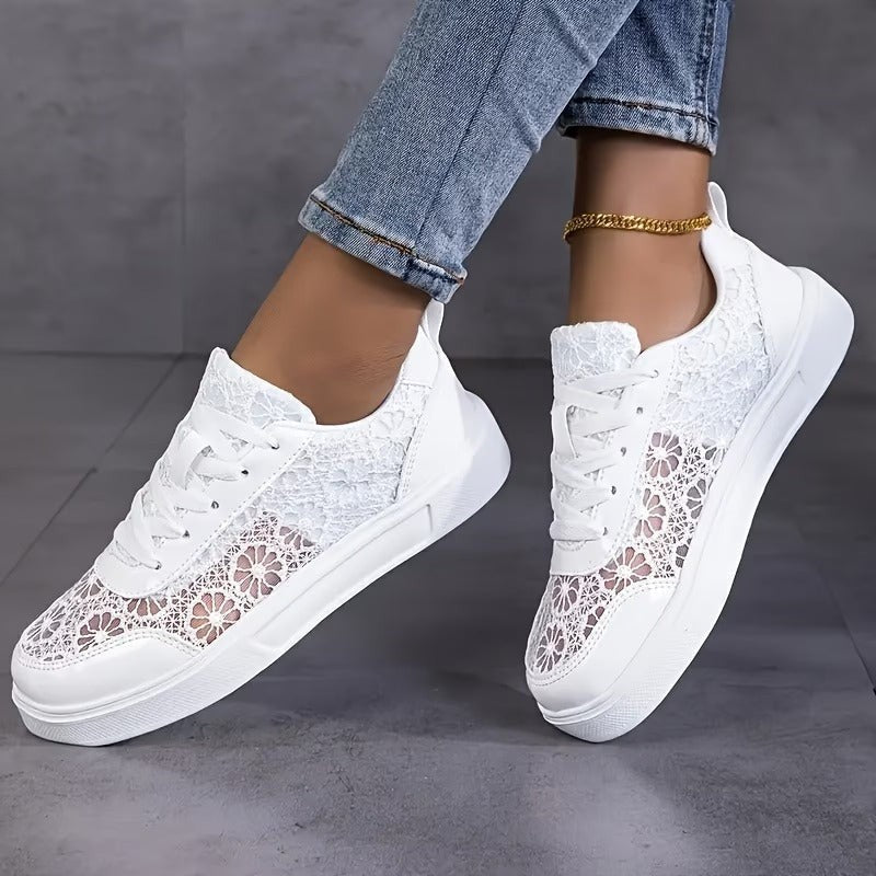 Women Sneakers | Panel Low-Top Trainers