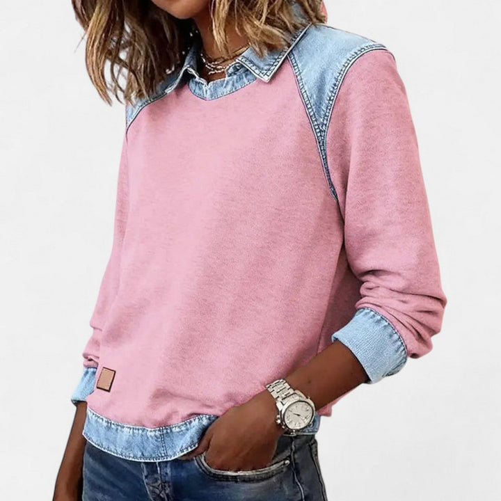 Zailah | -Look Panel Sweater