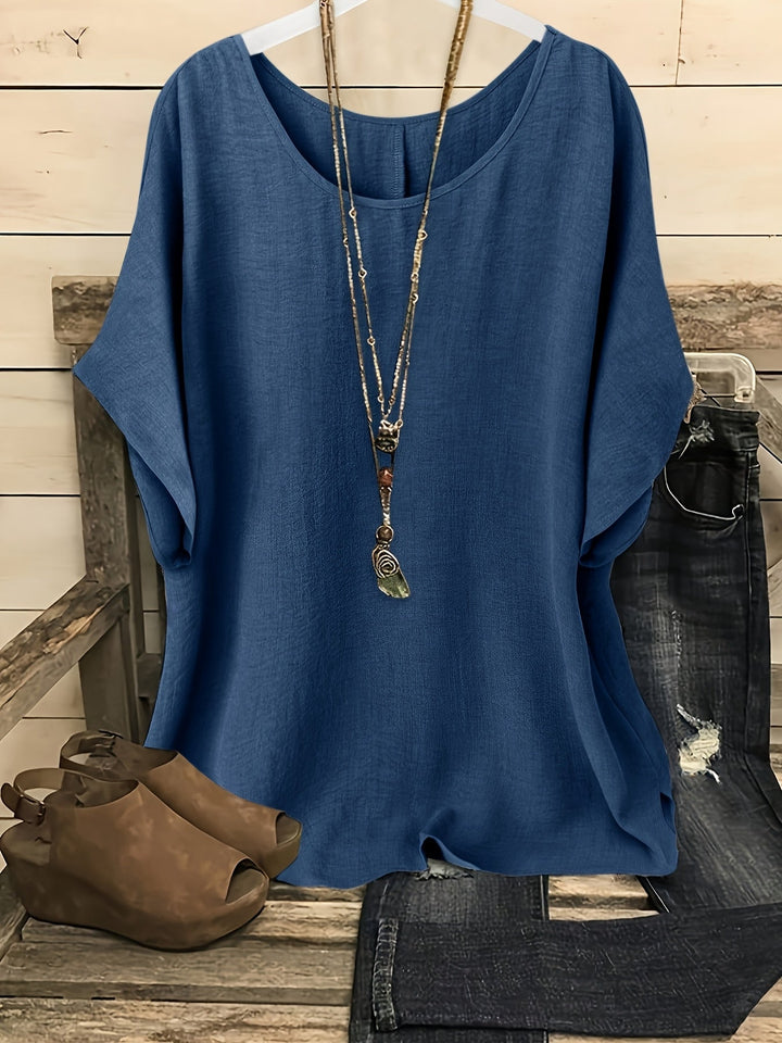 Annie | Relaxed Fit Short Sleeve Top