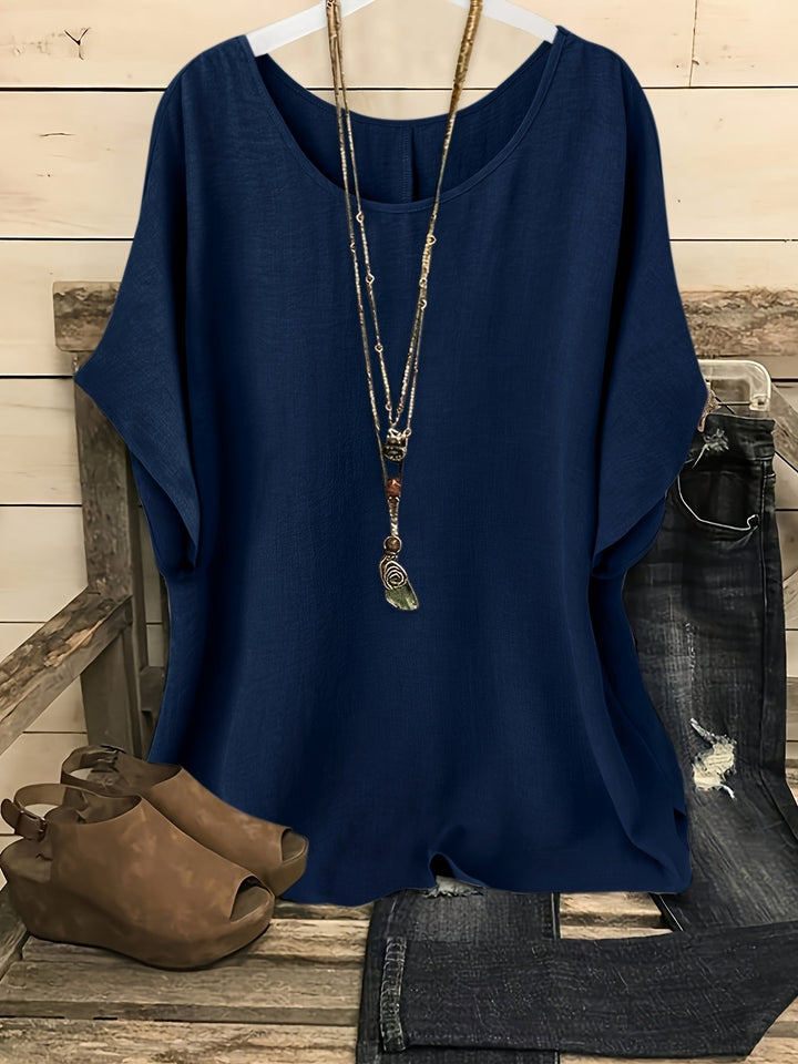 Annie | Relaxed Fit Short Sleeve Top