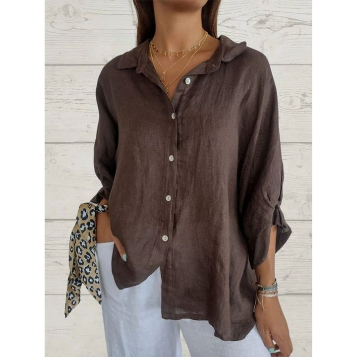 Women Camille | Relaxed Collared Button-Up Blouse
