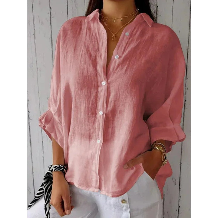 Women Camille | Relaxed Collared Button-Up Blouse