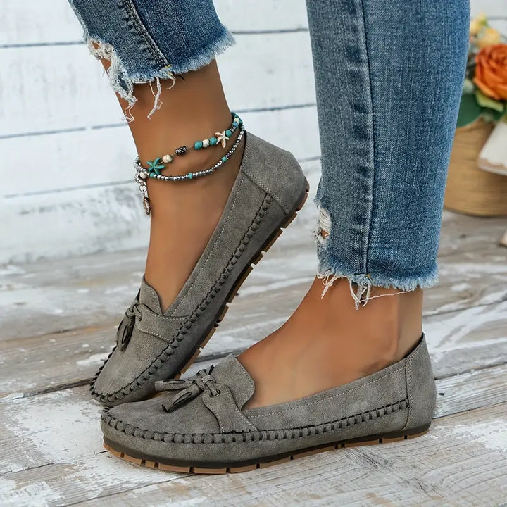 Reagan | Classic Bow Loafers