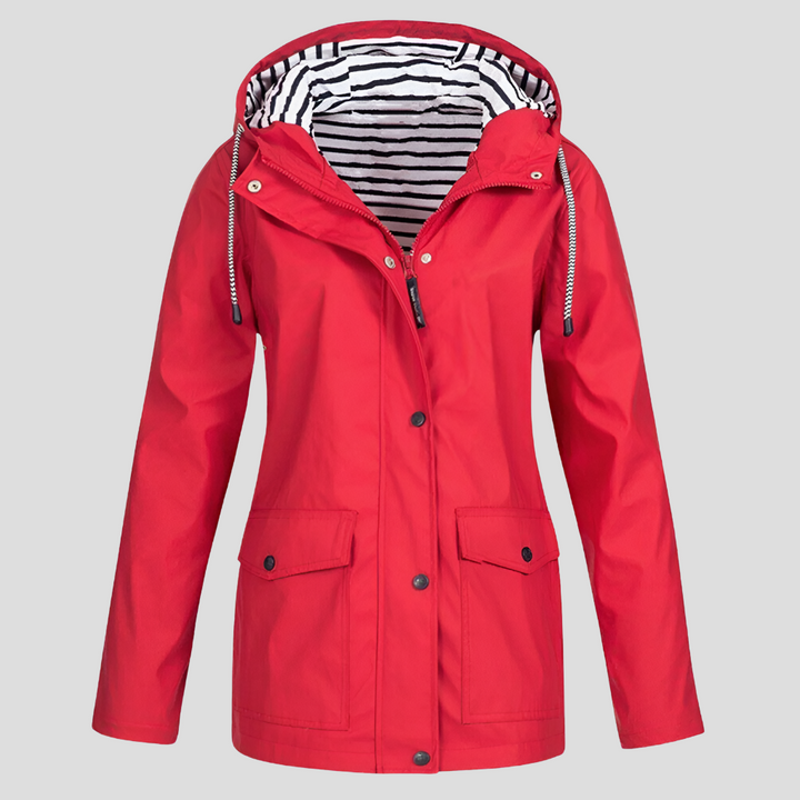Olivia | Women’s Water and Wind Resistant Hooded Jacket