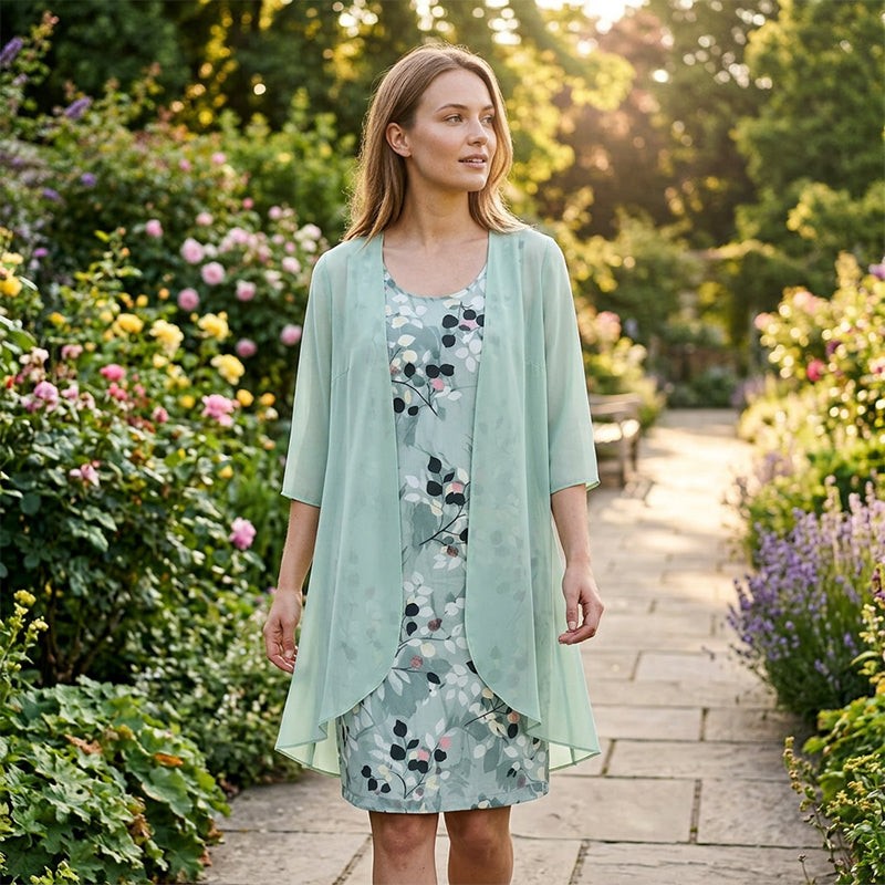 Stella | Floral Print Dress Set