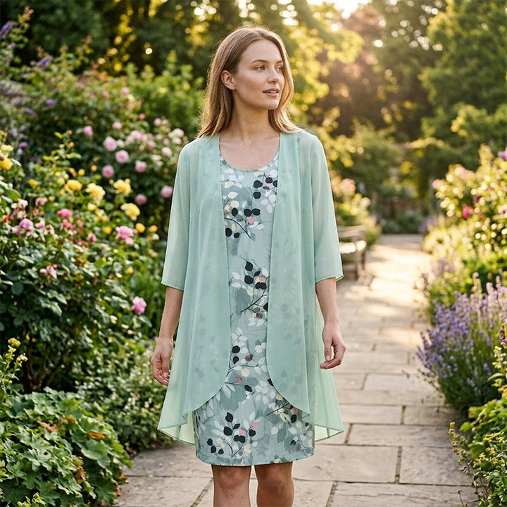 Stella | Floral Print Dress Set