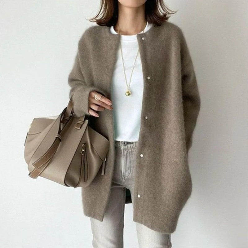 Lillian | Mid-Length Relaxed Cardigan