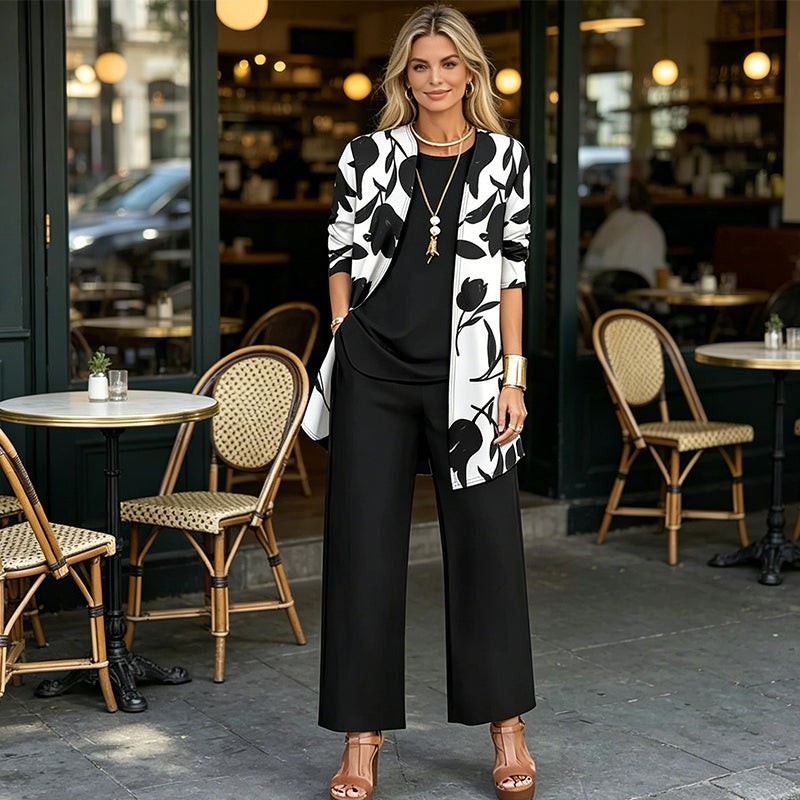Clara | Floral Print 3-Piece Set