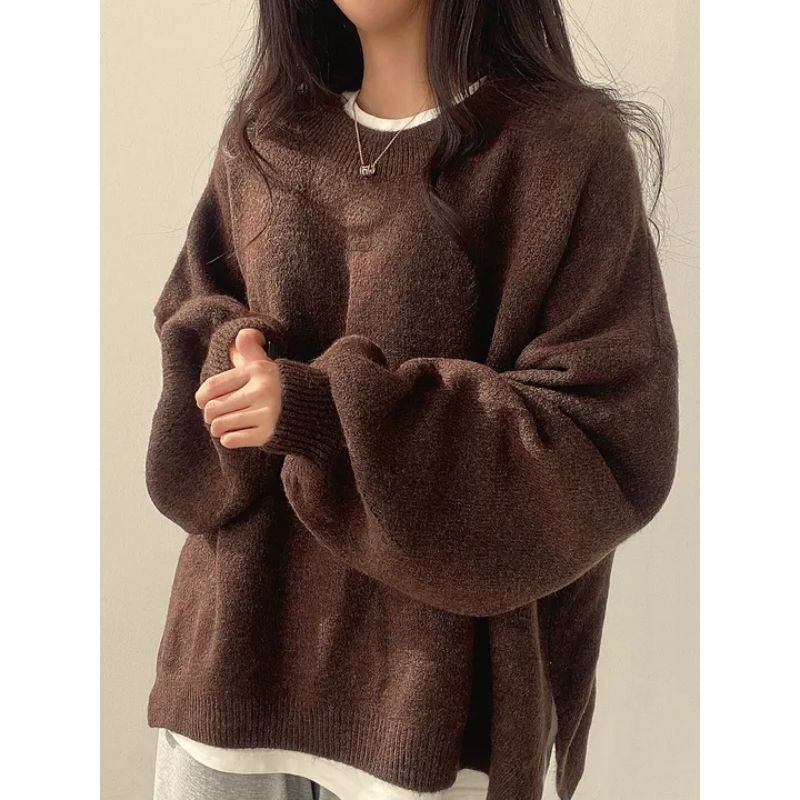 Vida | Oversized Ribbed-Knit Sweater