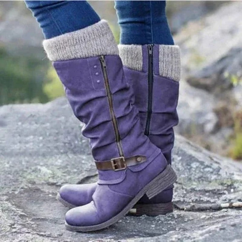Livia | Women's Slouchy Knee-High Boots