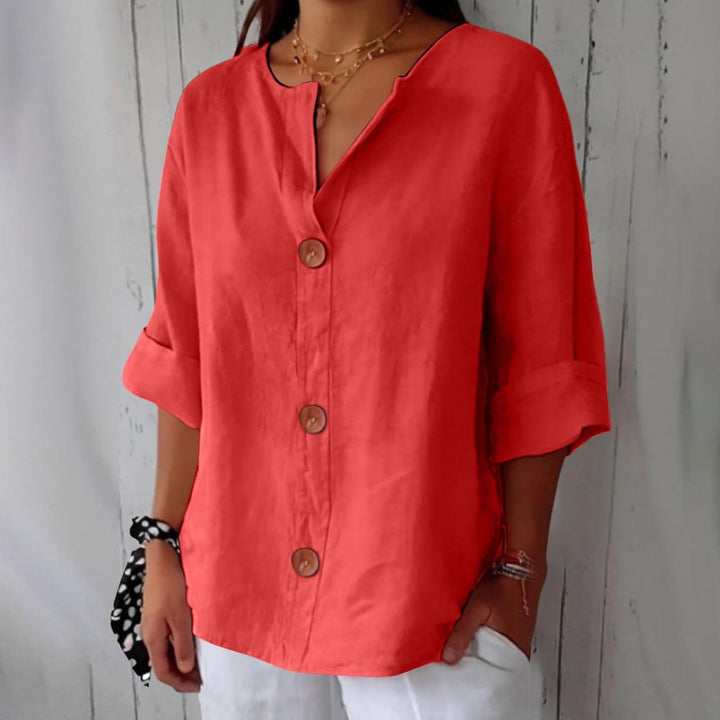 Trinity | Women's Summer Blouse with Loose Fit