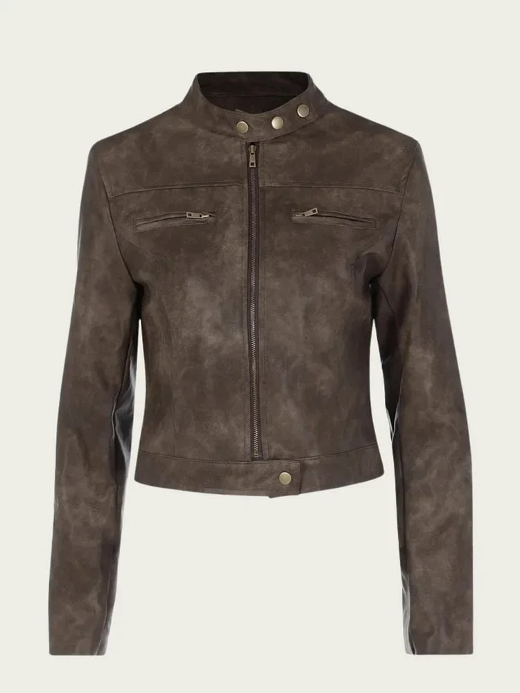 Scarlett | Women's Vintage Biker Jacket